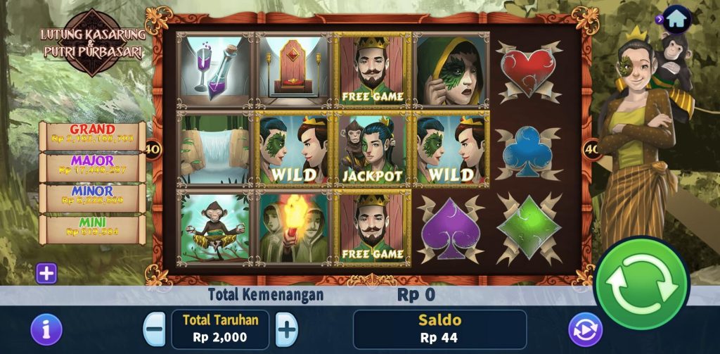 Membawa Legenda Lutung Kasarung & Putri Purbasari dalam Slot IDNSLOT