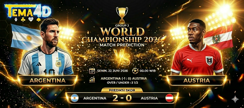 Prediksi Argentina vs Austria Piala Dunia 2026 Albiceleste Siap Mengamankan Tiket ke Babak Gugur