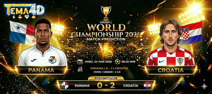 Prediksi Panama vs Croatia Piala Dunia 2026 Kroasia Berpeluang Bangkit di Grup L