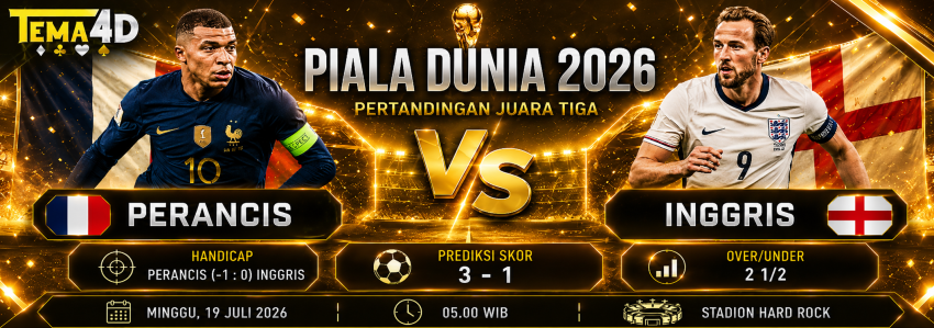 Prediksi Perancis vs Inggris