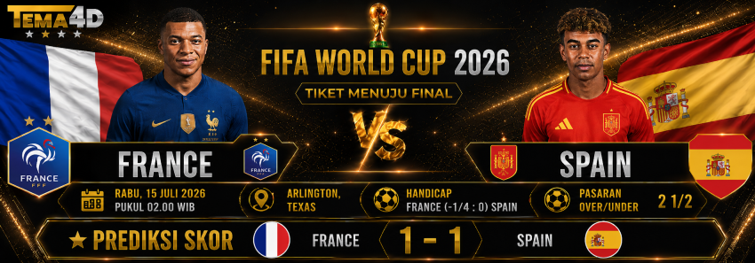 Prediksi France vs Spain