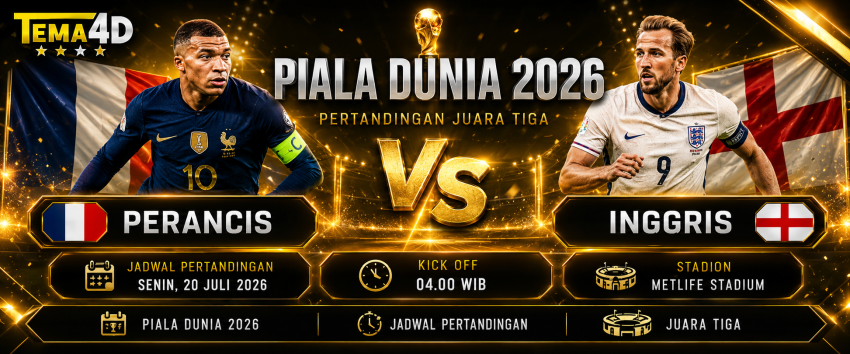 Prediksi Perancis vs Inggris