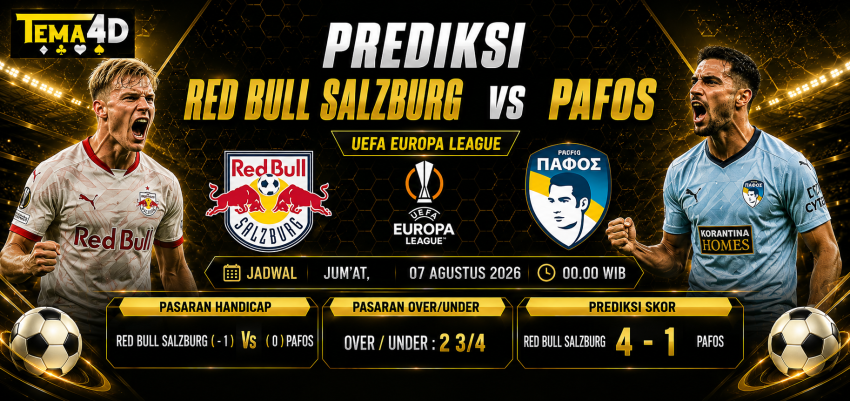 Prediksi Red Bull Salzburg vs Pafos